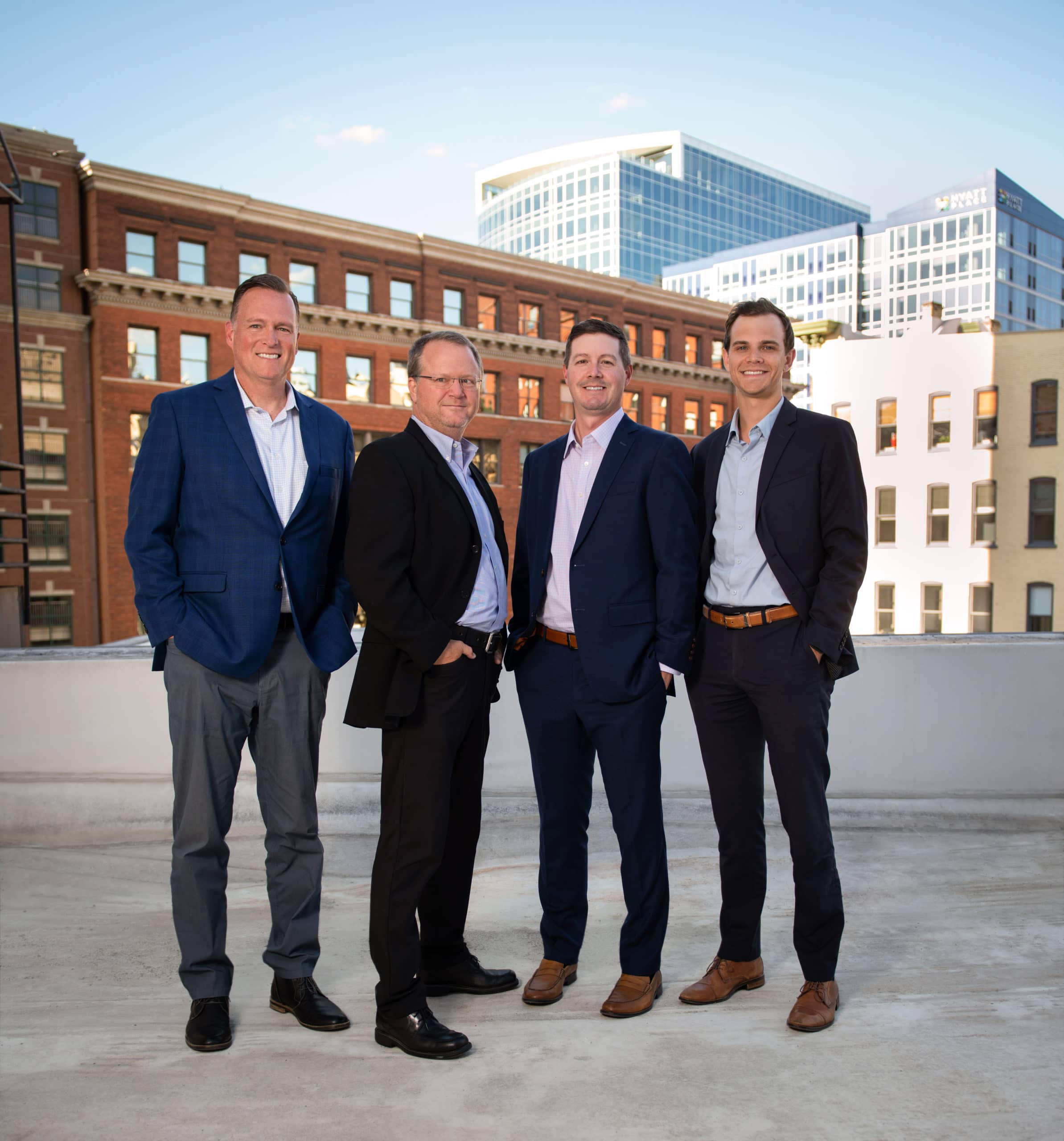 Private Capital Investing team: John Kerschen, Hector Bultynck, Mike Palm, and AJ Ebels