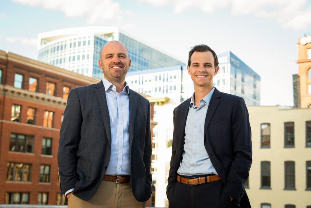 Technology and Digital Services practice team: Mark Streekstra and AJ Ebels.